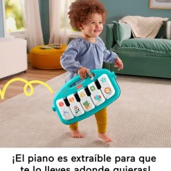 FISHER PRICE Primera Infancia Y Preescolar-Kick & Play & Grow Alfombra con Piano Pataditas