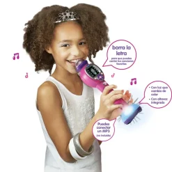 VTECH Instrumentos Musicales-Kidi Superstar Dance Micrófono Mágico