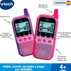 KidiTalkie 6 en 1 Rosa*VTECH New