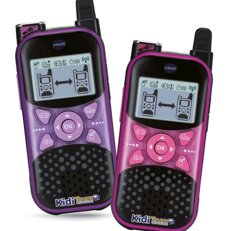 VTECH Electrónicos-KidiTalkie Explorer Morado/Rosa