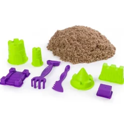 BIZAK Manualidades-Kinetic Sand Construye tu Reino de Arena