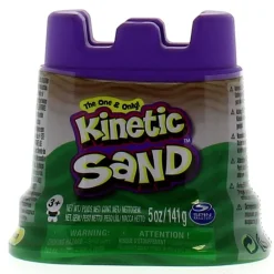 BIZAK Manualidades-Kinetic Sand Contenedor Verde 140 gr