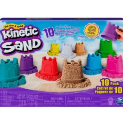 Kinetic Sand Pack 10 Castillos*SPIN MASTER Outlet