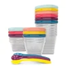 BABYMOOV Vajillas Infantiles-Kit bols+ 3 cucharas multicolor