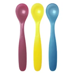 BABYMOOV Vajillas Infantiles-Kit bols+ 3 cucharas multicolor