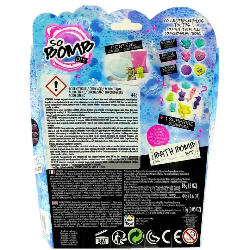 Kit Bomba de Baño Corazón Amarillo*CANAL TOYS Discount