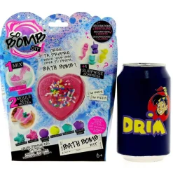 CANAL TOYS Manualidades-Kit Bomba de Baño Corazón Rosa