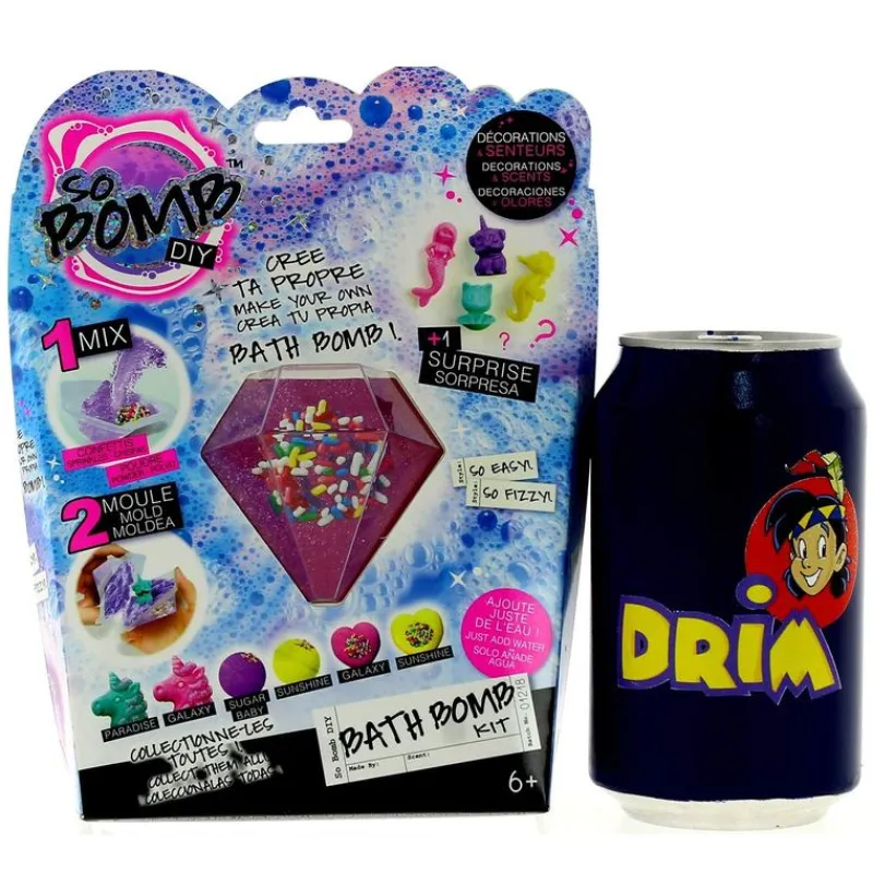 CANAL TOYS Manualidades-Kit Bomba de Baño Diamante Rosa