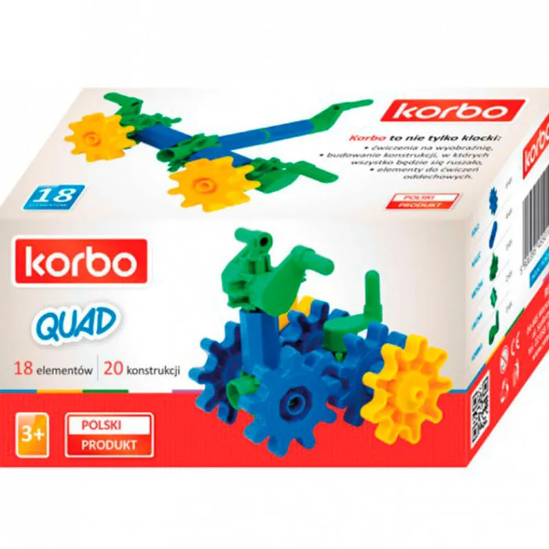 Kit Construcción Quad 18 pzas*KORBO Clearance