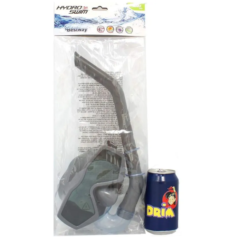Kit de Gafas y Tubo de Buceo Gris 14 años*BESTWAY Discount