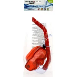 BESTWAY Aire Libre-Kit de Gafas y Tubo de Buceo Rojo 14 años