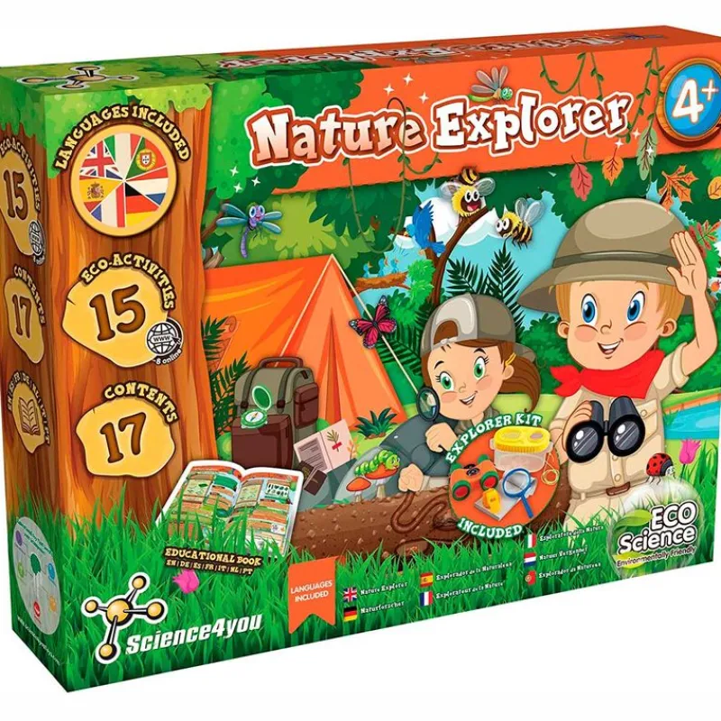 SCIENCE 4 YOU Juegos Y Juguetes Educativos-Kit Explorador Naturaleza
