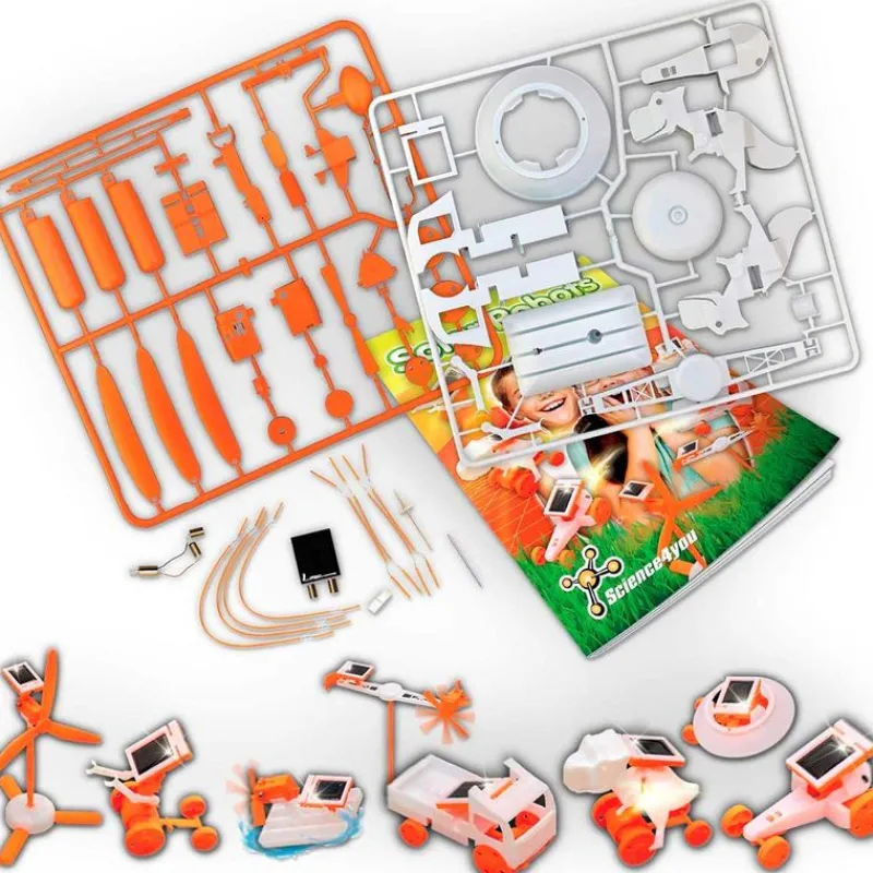 SCIENCE 4 YOU Juegos Y Juguetes Educativos-Kit Robots Solares