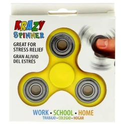SELECCION DRIM Juegos De Mesa-Krazy Spinner Amarillo