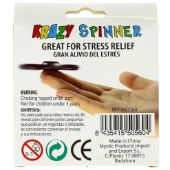 SELECCION DRIM Juegos De Mesa-Krazy Spinner Blanco