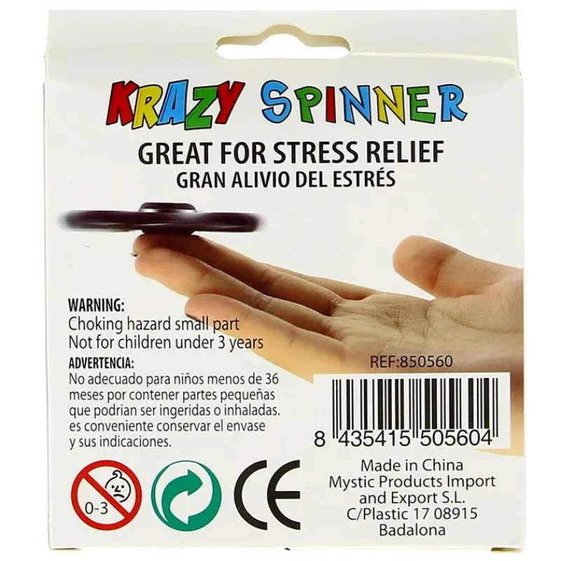 SELECCION DRIM Juegos De Mesa-Krazy Spinner Blanco