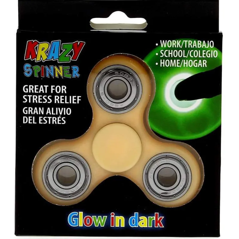 SELECCION DRIM Juegos De Mesa-Krazy Spinner Fluorescente Beige