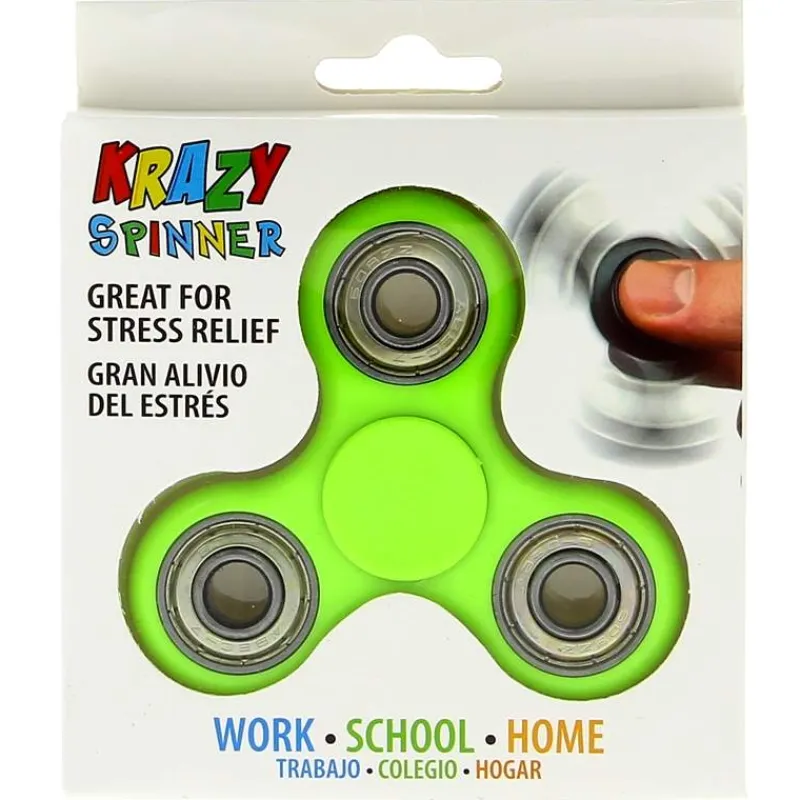 SELECCION DRIM Juegos De Mesa-Krazy Spinner Verde Lima
