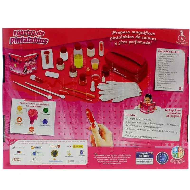 SCIENCE 4 YOU Juegos Y Juguetes Educativos-La Fábrica de Pintalabios