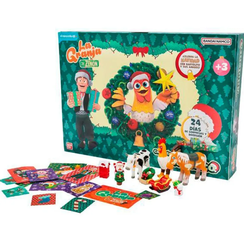 La Granja de Zenón Calendario de Adviento*BANDAI Hot