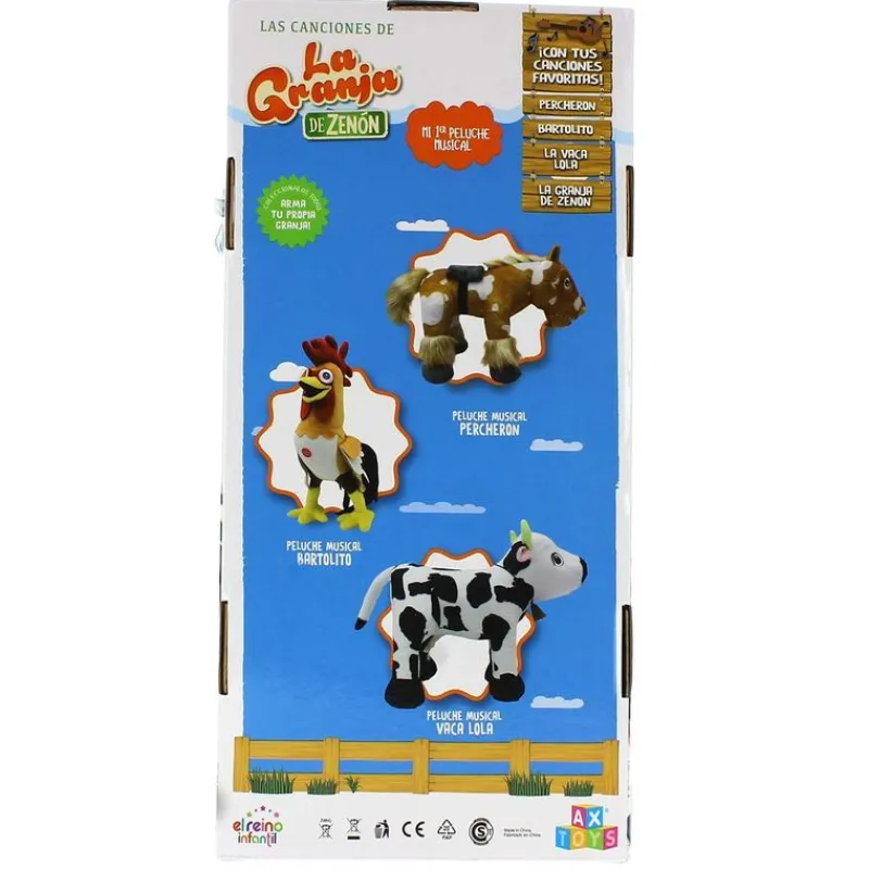 BANDAI Primera Infancia Y Preescolar-La Granja de Zenón Gallo Bartolito Musical