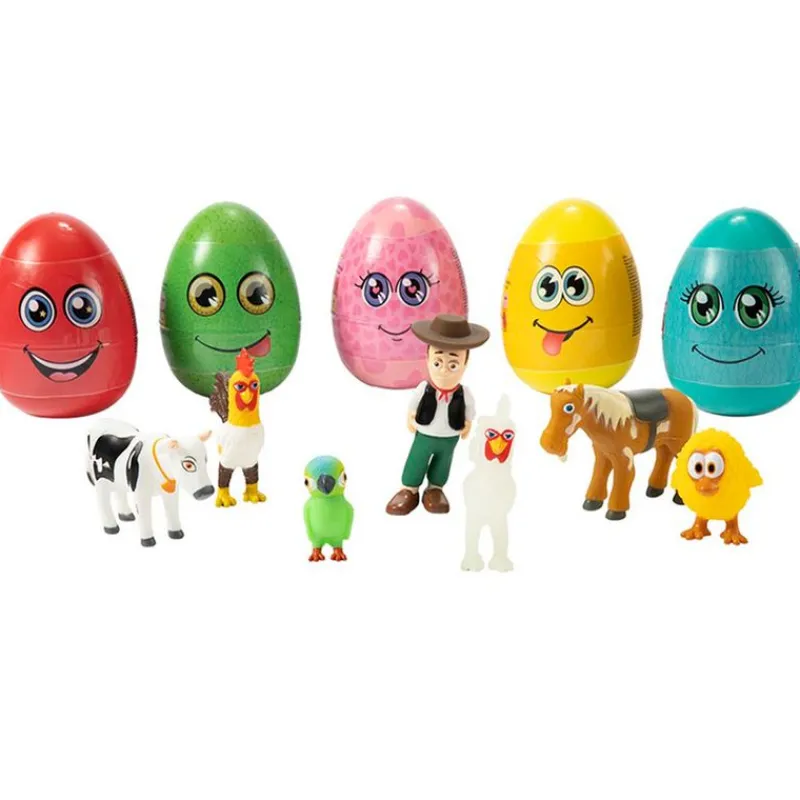 BANDAI Manualidades|Figuras Y Figuras De Acción-La Granja de Zenón Huevo Sorpresa