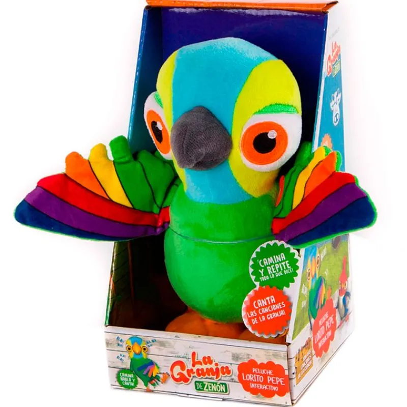 BANDAI Primera Infancia Y Preescolar-La Granja de Zenón Lorito Pepe Interactivo