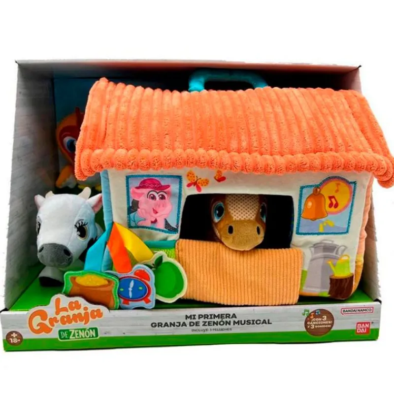 BANDAI Primera Infancia Y Preescolar-La Granja de Zenón Mi Primera Granja Musical