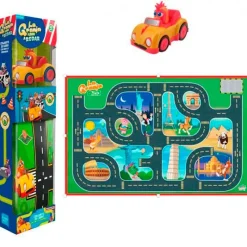 BANDAI Vehículos, Trenes Y Parkings|Primera Infancia Y Preescolar-La Granja de Zenón Set Vehículo y Alfombra