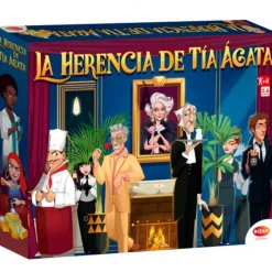 BIZAK Juegos De Mesa-La Herencia de Tía Ágata Juego Mesa