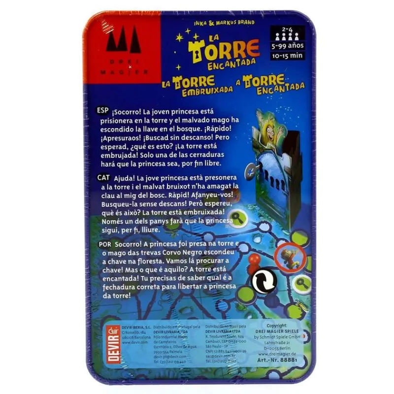 La Torre Encantada Juego de Mesa*DEVIR Best
