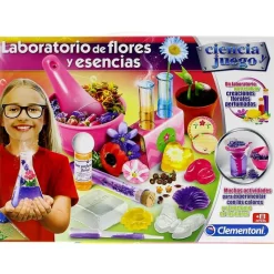 CLEMENTONI Juegos Y Juguetes Educativos-Laboratorio Flores y Esencias