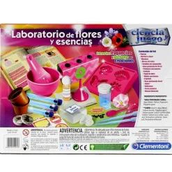 CLEMENTONI Juegos Y Juguetes Educativos-Laboratorio Flores y Esencias