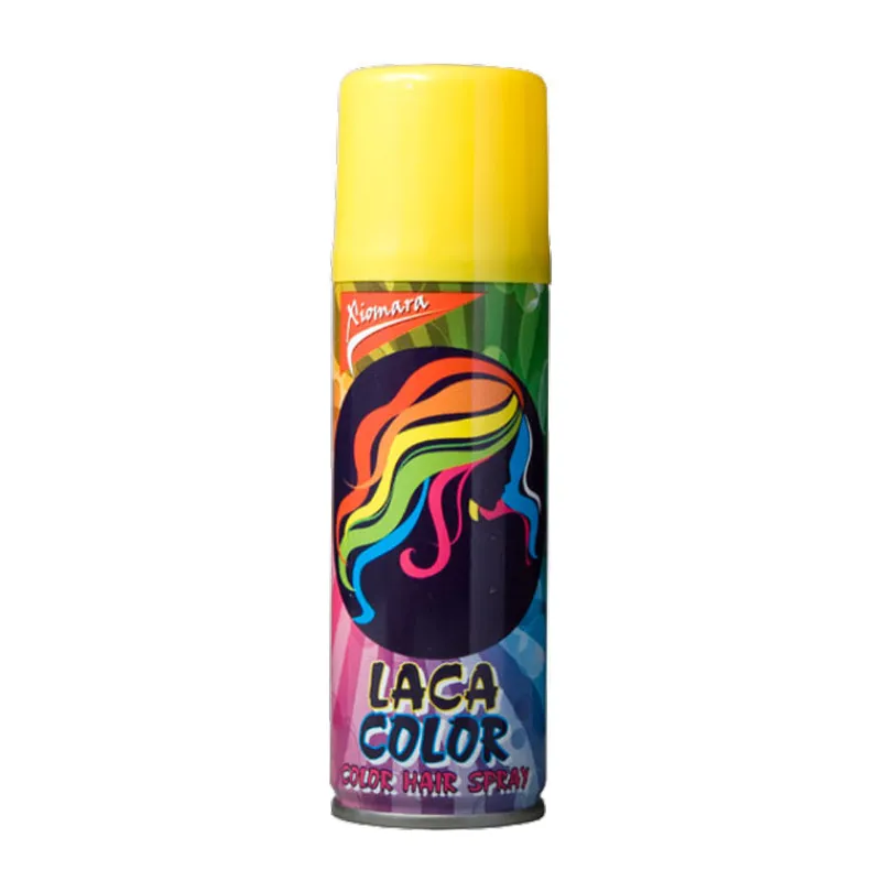 DRIM DISCOUNT Disfraces Y Complementos|Disfraces Y Complementos-Laca de Pelo Color Amarillo