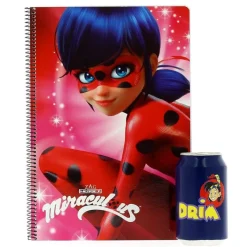 SAFTA Escolar-Ladybug Libreta Folio 80 Hojas