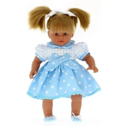 Lara la Muñeca Bebé Llorona con Vestidito Azul*ROSA TOYS Outlet