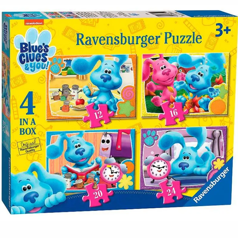RAVENSBURGER Puzzles Y Construcciones-Las Pistas de Blu y Tu Puzzle Progresivo