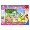 RAVENSBURGER Puzzles Y Construcciones-Las Princesas Disney Puzzle 2 x 24 Piezas