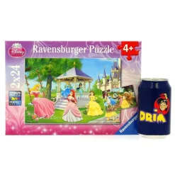 RAVENSBURGER Puzzles Y Construcciones-Las Princesas Disney Puzzle 2 x 24 Piezas
