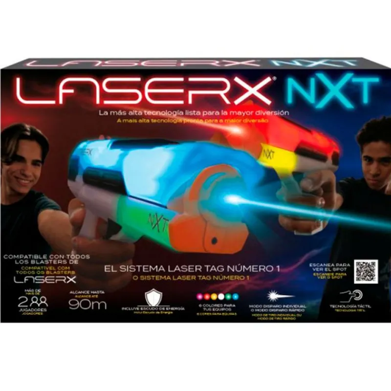 BIZAK Juegos Y Juguetes De Imitación-Laser X Next Level Batalla Pack Doble