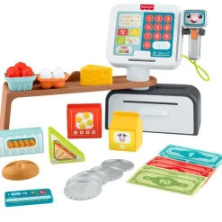 FISHER PRICE Primera Infancia Y Preescolar|Juegos Y Juguetes De Imitación-Laugh & Learn Caja Registradora Infantil