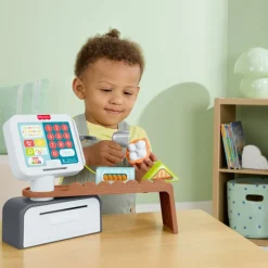 FISHER PRICE Primera Infancia Y Preescolar|Juegos Y Juguetes De Imitación-Laugh & Learn Caja Registradora Infantil