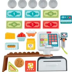 FISHER PRICE Primera Infancia Y Preescolar|Juegos Y Juguetes De Imitación-Laugh & Learn Caja Registradora Infantil