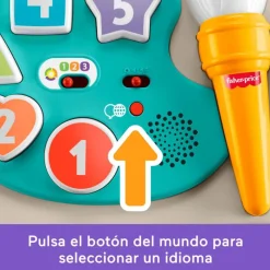 FISHER PRICE Primera Infancia Y Preescolar-Laugh & Learn Mesa de Actividades 4 en 1 y Caballete