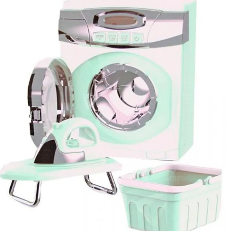 SELECCION DRIM Juegos Y Juguetes De Imitación-Lavadora Infantil + Complementos