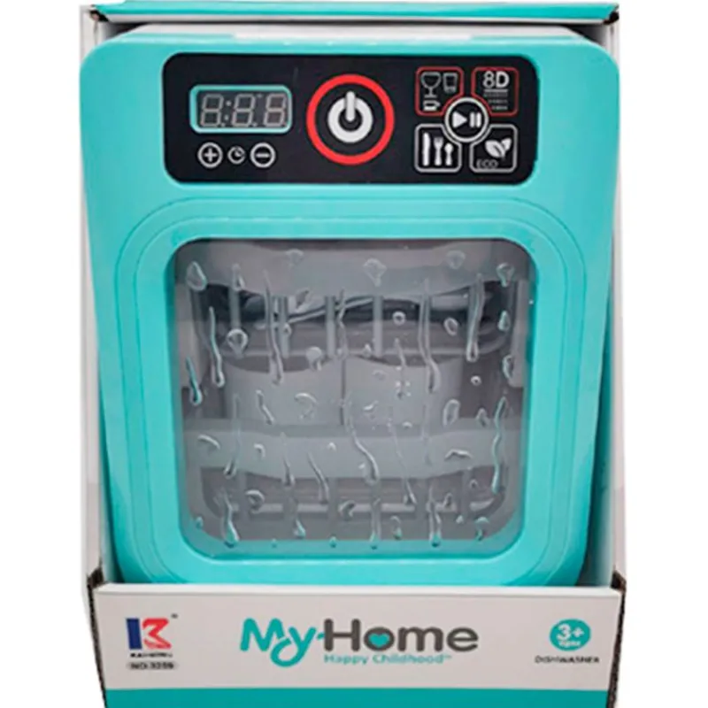 DRIM DISCOUNT Juegos Y Juguetes De Imitación-Lavavajillas con Funciones y Accesorios