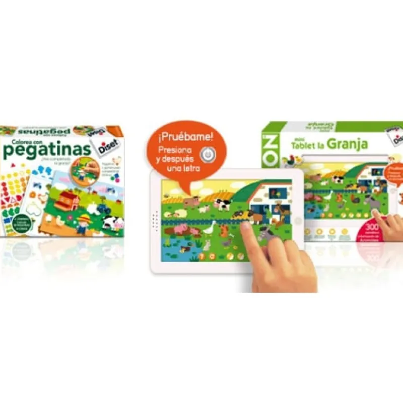 DISET Electrónicos-Lectron mini tablet granja