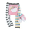 ZOOCCHINI Regalos De Nacimiento-Leggin+Calcetines Unicornio 6-12 meses