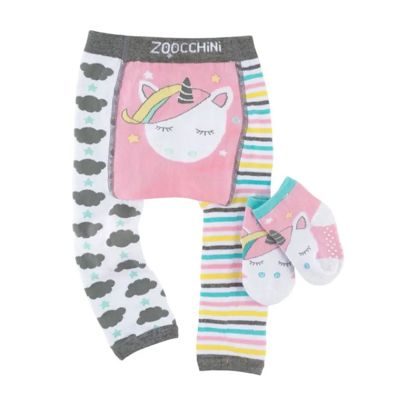 ZOOCCHINI Regalos De Nacimiento-Leggin+Calcetines Unicornio 12-18 meses