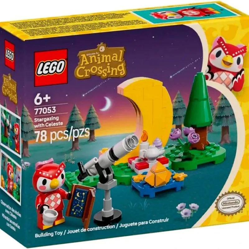 LEGO Lego Personajes|Lego-Animal Crossing Mirando estrellas con Estela